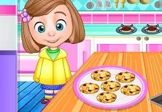 Cooking Games, Chocolate Cherry Cookies, Games-kids.com
