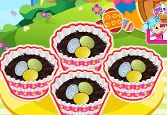 Cooking Games, Make Chocolate Nests, Games-kids.com