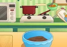 Cooking Games, Chocolate Orange Cake, Games-kids.com