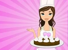 Cooking Games, Chocolate Peanut Butter Cake, Games-kids.com