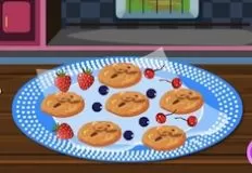 Cooking Games, Chocolate Walnut Cookies, Games-kids.com