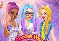 Princess Games, Choose Your Crazy Disco Style, Games-kids.com
