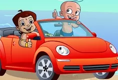 Chhota Bheem Games, Chota Bheem in Sports Car, Games-kids.com