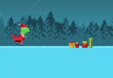 Dinosaurs Games, Christmas Dino Run, Games-kids.com