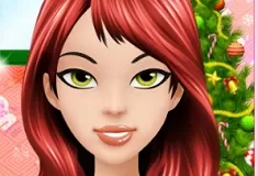 Makeover  Games, Christmas Diva Salon, Games-kids.com