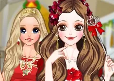 Dress Up Games, Christmas Princesses, Games-kids.com