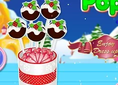 Cooking Games, Christmas Pudding Cake Pops, Games-kids.com