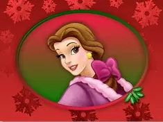 Beauty and The Beast Games, Christmas Puzzle with Belle, Games-kids.com