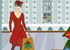 Girl Games, Christmas Shopping Girl, Games-kids.com