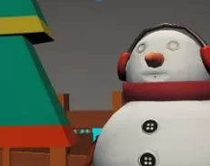 Christmas Games, Christmas Snowman Adventure, Games-kids.com