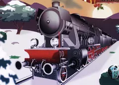 Christmas Games, Christmas Train Cargo, Games-kids.com