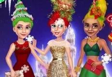 Princess Games, Christmas Tree Inspired Hairstyles, Games-kids.com