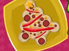 Christmas Games, Christmas Tree Pizza, Games-kids.com