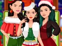 Celebrities Games, Christmas with the Kardashians, Games-kids.com