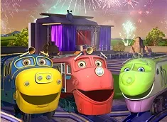 Chuggington Games, Chuggington Fireworks Puzzle, Games-kids.com