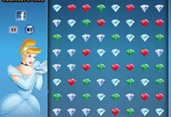 Cinderella Games, Cinderella Bejeweled, Games-kids.com