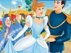 Cinderella Games, Cinderella Differences, Games-kids.com
