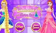 Princess Games, Cinderella Fashion Store, Games-kids.com