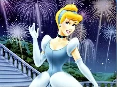 Cinderella Games, Cinderella Fireworks Puzzle, Games-kids.com