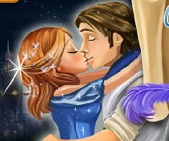 Cinderella Games, Cinderella Love Kiss, Games-kids.com