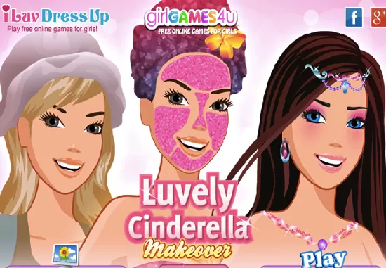 Cinderella Games, Cinderella Luvely Makeover, Games-kids.com