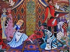 Cinderella Games, Cinderella Painting Puzzle, Games-kids.com