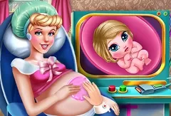 Cinderella Games, Cinderella Pregnant Check Up, Games-kids.com