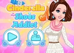 Cinderella Games, Cinderella Shoes Addict, Games-kids.com