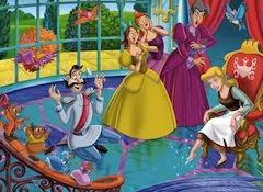 Cinderella Games, Cinderella Step Family Puzzle, Games-kids.com