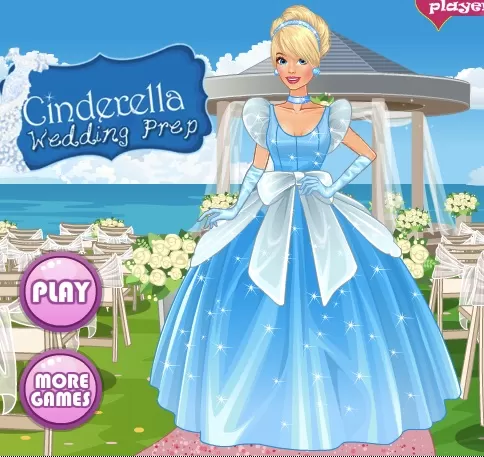 Cinderella Games, Cinderella Wedding Prep, Games-kids.com