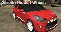 Cars Games, Citroen Hidden Wheels, Games-kids.com