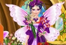 Girl Games, Clara Flower Fairy Fashion, Games-kids.com