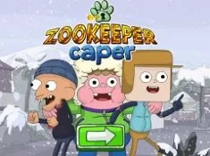 Clarence Games, Clarence Zookeeper Caper, Games-kids.com