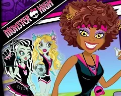 Monster High Games,  Clawdeen Freaky Footwork, Games-kids.com