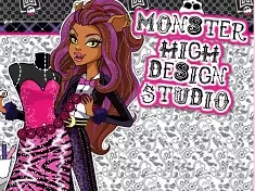 Monster High Games, Clawdeen Wolf Design Studio, Games-kids.com