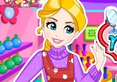 Girl Games, Clean Up Nail Salon, Games-kids.com