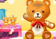 Girl Games, Clean Vintage Teddy Bear, Games-kids.com