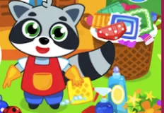 Animal Games, Cleaning House, Games-kids.com