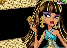 Monster High Games, Cleo Ancient Makeover, Games-kids.com