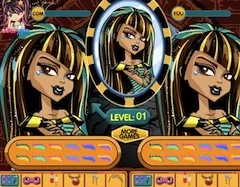 Monster High Games, Cleo Makeup Challenge, Games-kids.com