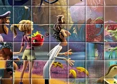 Cloudy With a Chance of Meatballs Games, Cloudy with a Chance of Meatballs Spin Puzzle, Games-kids.com