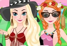 Dress Up Games, Coachella Princess, Games-kids.com