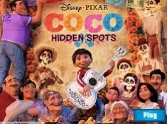 Coco Games, Coco Hidden Spots, Games-kids.com