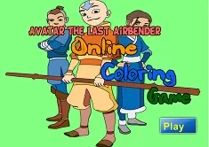 Avatar The Last Airbender Games, Color Avatar the Last Airbender, Games-kids.com