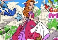 Princess Games, Color me Princess, Games-kids.com