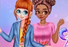 Princess Games, Colorful Fashionistas, Games-kids.com