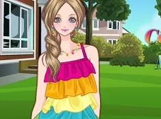 Girl Games, Colorful Mood Makeover, Games-kids.com