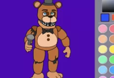 Five Nights at Freddy Games, Colouring book FNaF Animatronics, Games-kids.com