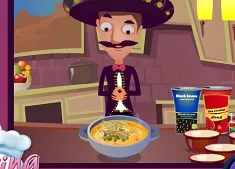 Cooking Games, Cook Chicken Tortilla Soup, Games-kids.com