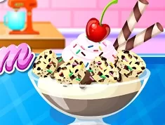 Cooking Games, Cookie Dough Ice Cream, Games-kids.com